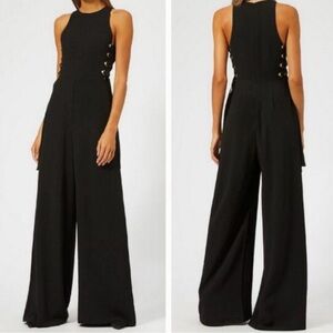 Zimmermann Black Wide-Leg Jumpsuit